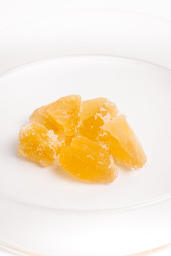 Destilado de CBD Fresh Frozen 90% concentrado en tarro de cristal Sannatix
